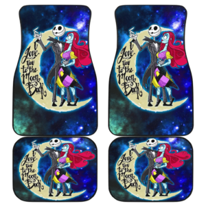 Jack & Sally The Nightmare Before Christmas Car Floor Mats H041420