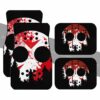 Jason Car Floor Mats Custom Car Accessories Creepy Halloween Decorations