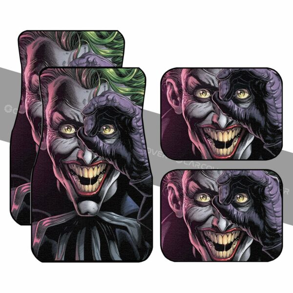 Joker Car Floor Mats Custom Car Interior Accessories For Halloween