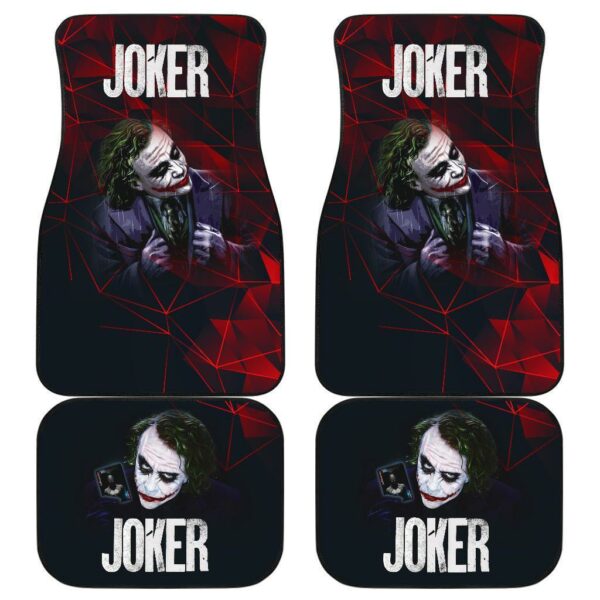 Joker Cards Death Car Floor Mats