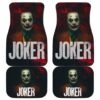 Joker Criminal Clown Blood Theme Car Floor Mats