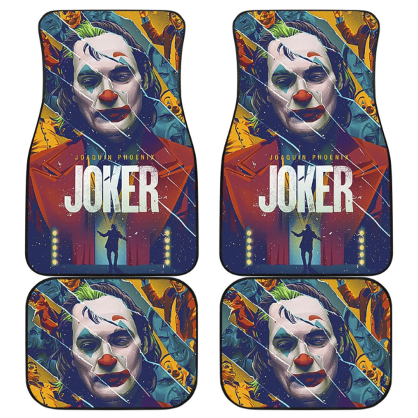 Joker Villains Suicide Squad Car Floor Mats Movie Fan Gift H031120