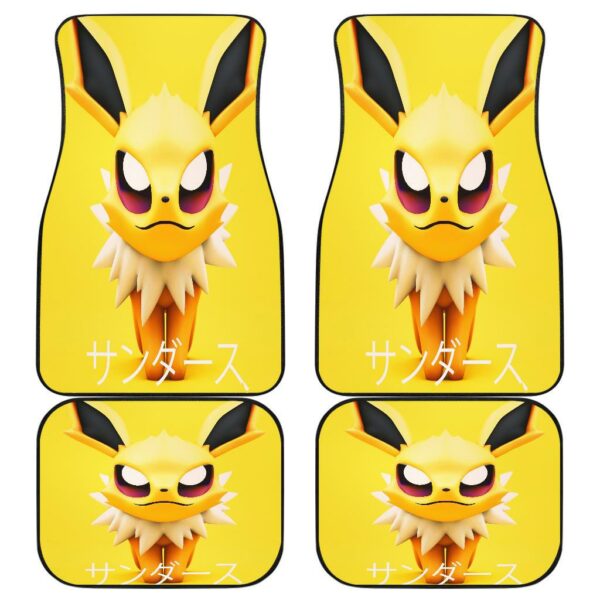 Jolteon Pokemon Front And Back Car Mats