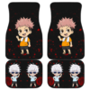 Jujutsu Kaisen Anime Chibi Yuji And Satoru Car Floor Mats