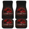 Jurassic Park Dinosaurs Logo Car Floor Mats 191023