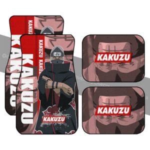 Kakuzu Akatsuki Car Floor Mats Custom Anime Naruto Car Accessories