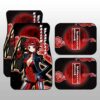 Kallen Stadtfeld Car Floor Mats Custom One Punch Man Anime Car Accessories