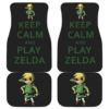 Keep Calm And Play Zelda Car Floor Mats 191024