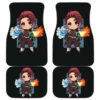 Kimetsu No Yaiba Anime Car Floor Mats Tanjiro Kamado H1223